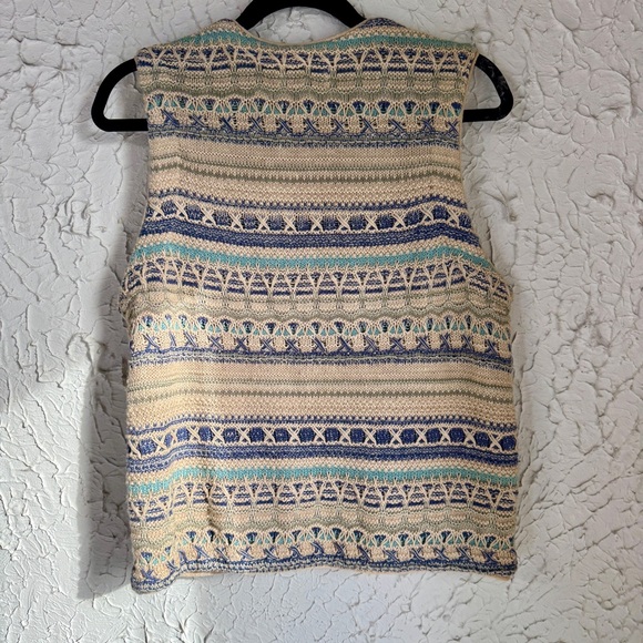 Vintage St John’s Bay Knit Sweater Vest Medium Cottagecore - Picture 6 of 7